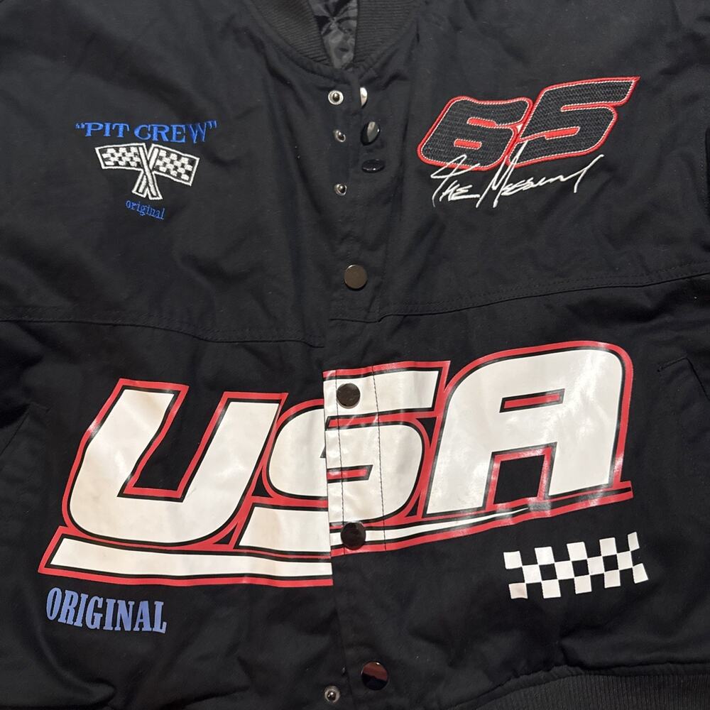Pacsun Racing Jacket 65 Pit Crew USA Original M - Picture 2 of 10